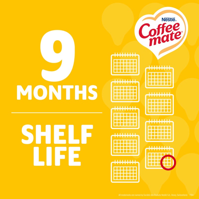 Coffee Mate Nestle Coffee mate Coffee Creamer, Hazelnut, Liquid Creamer Singles, Non Dairy, No Refrigeration, 0.375 fl oz Tubs (Pack of 200) - Image 5
